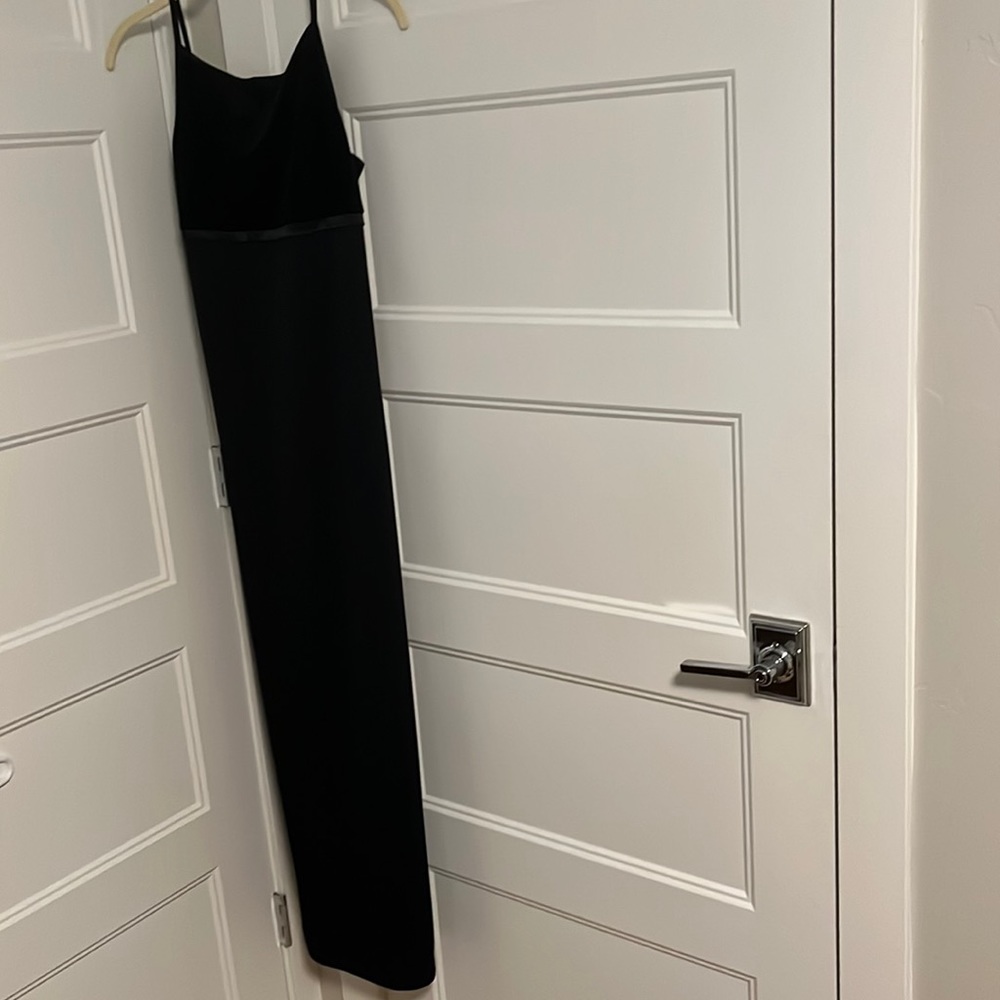 Long navy blue dress in size medium